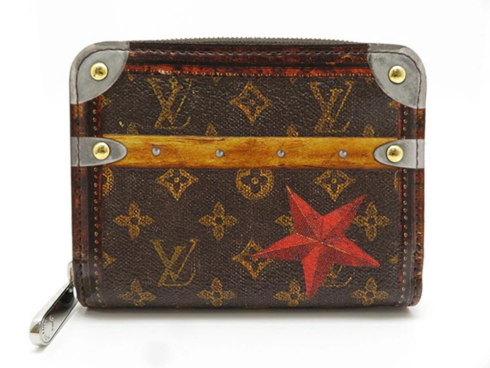 LOUIS VUITTON Wallet Coin Zippy Time Trunk Transformed Monogram